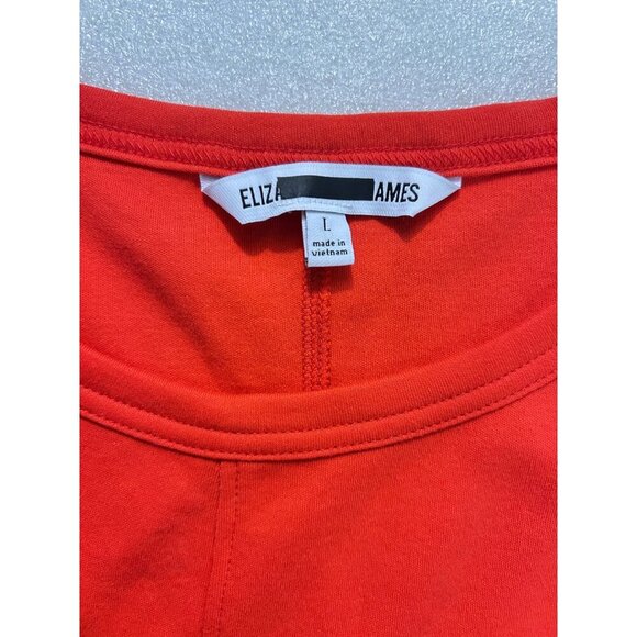 Elizabeth and James Womens Red Sleeveless Cotton Maxi Dress Size Large NWOT - Picture 4 of 5